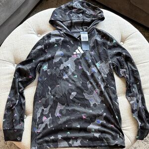 Adidas Multicolor Camouflage Hoodie